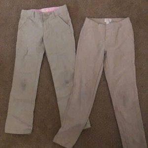 Tan uniform pants ~SCHOOL APPROVED~